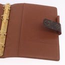 LOUIS VUITTON Monogram Agenda GM Day Planner Cover R20006 LV Auth SW2681-20