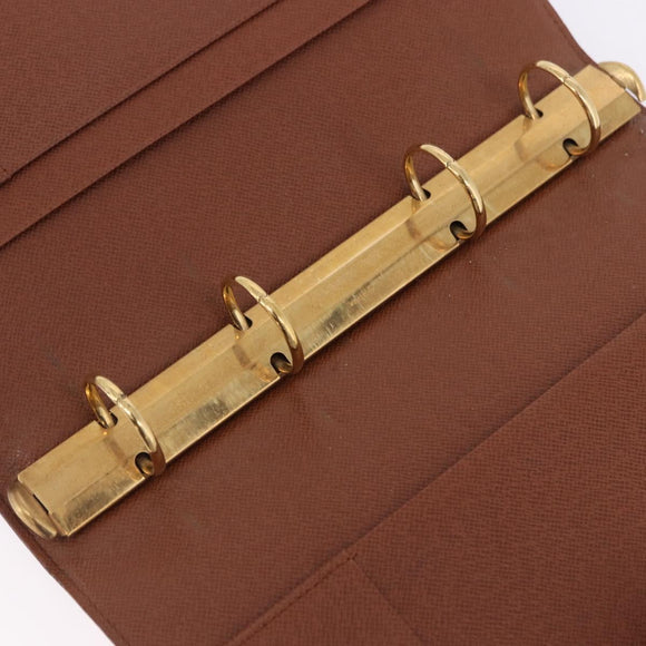 LOUIS VUITTON Monogram Agenda GM Day Planner Cover R20006 LV Auth SW2681