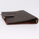 LOUIS VUITTON Monogram Agenda GM Day Planner Cover R20006 LV Auth SW2681-5