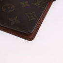 LOUIS VUITTON Monogram Agenda GM Day Planner Cover R20006 LV Auth SW2681-14
