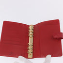 LOUIS VUITTON Epi Agenda MM Day Planner Cover Red R20047 LV Auth SW2682-8