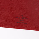 LOUIS VUITTON Epi Agenda MM Day Planner Cover Red R20047 LV Auth SW2682-17