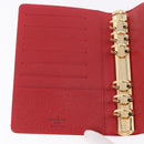 LOUIS VUITTON Epi Agenda MM Day Planner Cover Red R20047 LV Auth SW2682-18