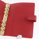 LOUIS VUITTON Epi Agenda MM Day Planner Cover Red R20047 LV Auth SW2682-19