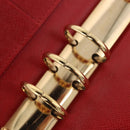 LOUIS VUITTON Epi Agenda MM Day Planner Cover Red R20047 LV Auth SW2682-10