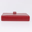 LOUIS VUITTON Epi Agenda MM Day Planner Cover Red R20047 LV Auth SW2682-4