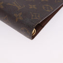 LOUIS VUITTON Monogram Agenda MM Day Planner Cover R20105 LV Auth SW2683-7