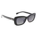 CHANEL COCO Mark Chain Rectangle Shape Sunglasses plastic CC Auth SW2687SAM-1