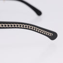CHANEL COCO Mark Chain Rectangle Shape Sunglasses plastic CC Auth SW2687SAM-16