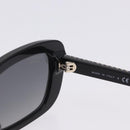 CHANEL COCO Mark Chain Rectangle Shape Sunglasses plastic CC Auth SW2687SAM-17