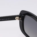 CHANEL COCO Mark Chain Rectangle Shape Sunglasses plastic CC Auth SW2687SAM-18