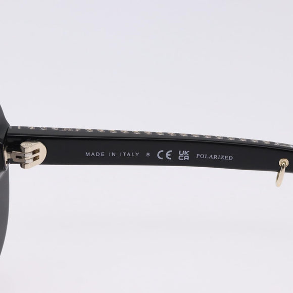 CHANEL COCO Mark Chain Rectangle Shape Sunglasses plastic CC Auth SW2687SAM
