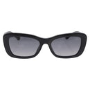 CHANEL COCO Mark Chain Rectangle Shape Sunglasses plastic CC Auth SW2687SAM-13