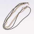 CHANEL COCO Mark Chain Rectangle Shape Sunglasses plastic CC Auth SW2687SAM-21