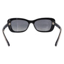 CHANEL COCO Mark Chain Rectangle Shape Sunglasses plastic CC Auth SW2687SAM-2