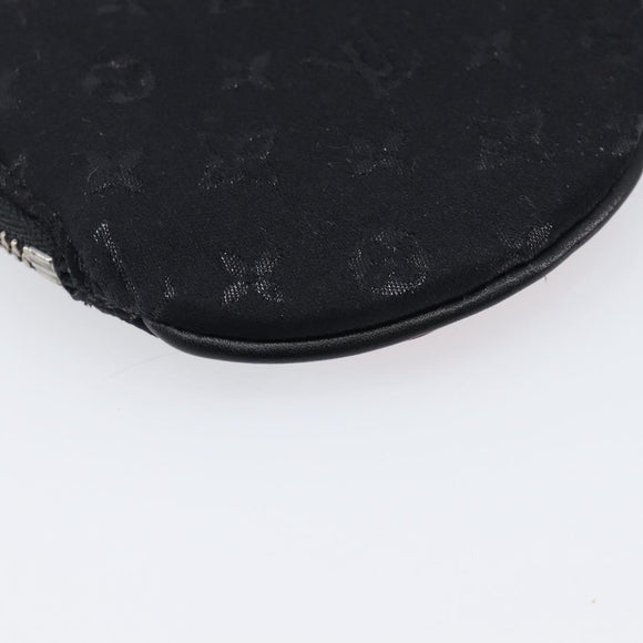 LOUIS VUITTON Monogram Satin Comte de Fée Porte Monnaie Ron M92272 Auth SW2689