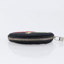 LOUIS VUITTON Monogram Satin Comte de Fée Porte Monnaie Ron M92272 Auth SW2689-5