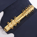 CHANEL COCO Mark Day Planner Cover Denim Blue Gold CC Auth SW2693SAM-21
