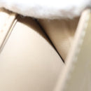 LOUIS VUITTON Monogram Vernis Motto Accessory Pouch Beige M91136 LV Auth sw270-11