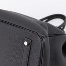 HERMES Birkin 35 Hand Bag Togo leather Black Silver Auth SW2762SM-10