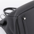 HERMES Birkin 35 Hand Bag Togo leather Black Silver Auth SW2762SM-13