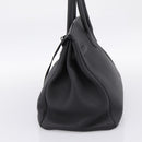 HERMES Birkin 35 Hand Bag Togo leather Black Silver Auth SW2762SM-5