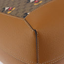 GUCCI x Disney Micro GG Supreme Tote Bag PVC Beige Gold 547947 Auth SW2763SM-14