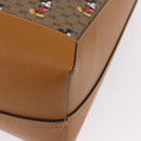 GUCCI x Disney Micro GG Supreme Tote Bag PVC Beige Gold 547947 Auth SW2763SM-9