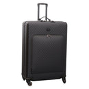 GUCCI GG Supreme Large Trolley Travel Bag Carry Case PVC Black Auth SW2765SAM-1