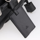 GUCCI GG Supreme Large Trolley Travel Bag Carry Case PVC Black Auth SW2765SAM-19