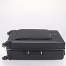 GUCCI GG Supreme Large Trolley Travel Bag Carry Case PVC Black Auth SW2765SAM-4