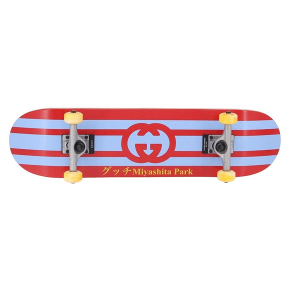 GUCCI Miyashita Park Only 100 Skateboard 682448 JCGKN 6769 Auth SW2766SM