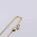 Christian Dior Necklace metal Gold Tone Auth SW2795V-13