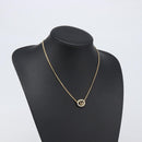 Christian Dior Necklace metal Gold Tone Auth SW2795V-15