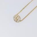 Christian Dior Necklace metal Gold Tone Auth SW2795V-3