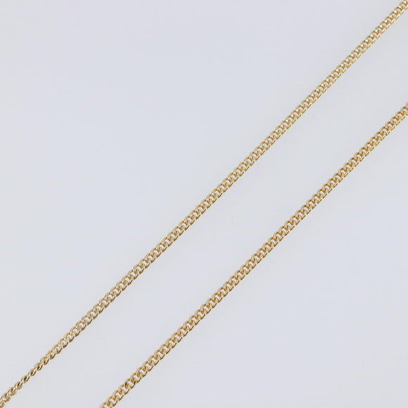 Christian Dior Necklace metal Gold Tone Auth SW2795V