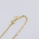 Christian Dior Necklace metal Gold Tone Auth SW2795V-7