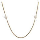 Christian Dior Necklace metal Gold Tone Auth SW2796V-1