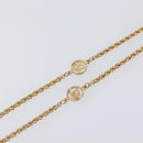 Christian Dior Necklace metal Gold Tone Auth SW2796V-13