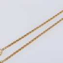 Christian Dior Necklace metal Gold Tone Auth SW2796V-14