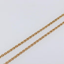 Christian Dior Necklace metal Gold Tone Auth SW2796V-15