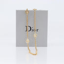 Christian Dior Necklace metal Gold Tone Auth SW2796V-18