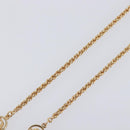 Christian Dior Necklace metal Gold Tone Auth SW2796V-6