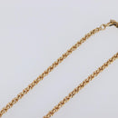 Christian Dior Necklace metal Gold Tone Auth SW2796V-8