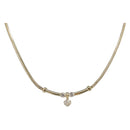 Christian Dior Necklace metal Gold Auth SW2798V-1