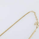 Christian Dior Necklace metal Gold Auth SW2798V-15