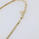 Christian Dior Necklace metal Gold Auth SW2798V-17