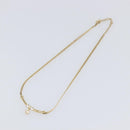 Christian Dior Necklace metal Gold Auth SW2798V-2