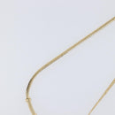 Christian Dior Necklace metal Gold Auth SW2798V-4