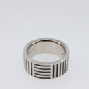 LOUIS VUITTON Damier Color Berg Ring metal M Silver M62493 LV Auth SW2800V-10